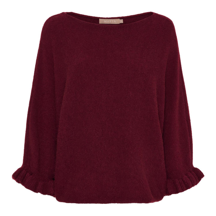 Marta Du Château - MDCelderflower Genser - Bordeaux