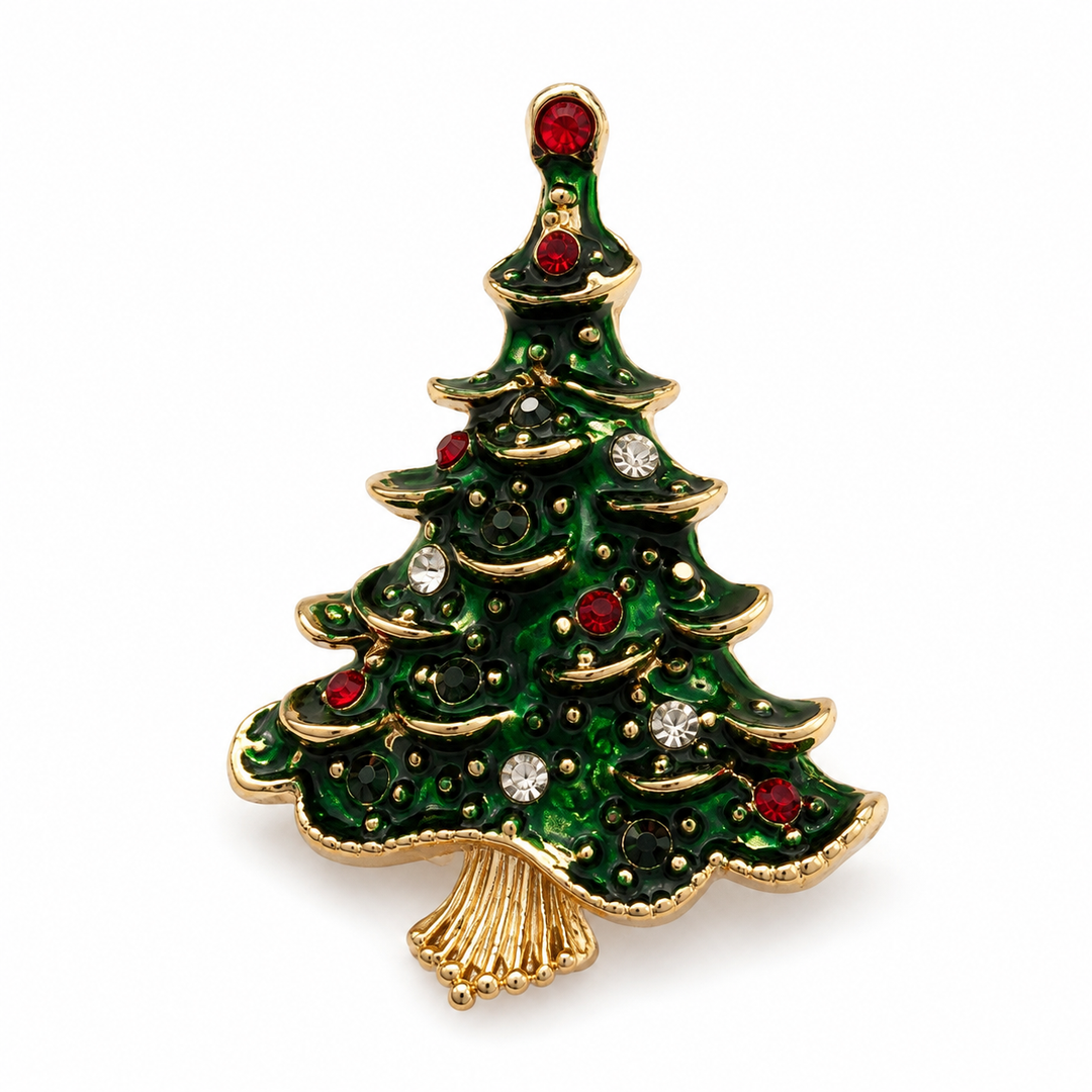 A&C - Nordic Jewellery Design - Brosje - Juletree