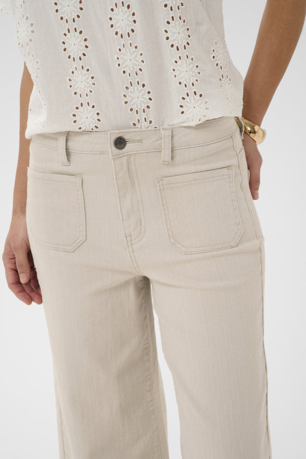 Kaffe Clothing - KAbrooke cropped HW Jeans