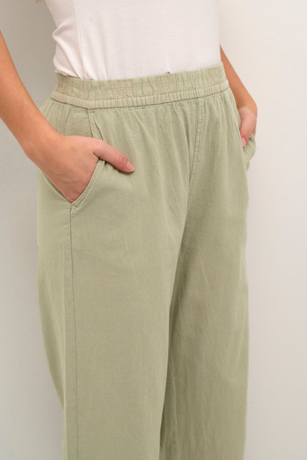 Kaffe Clothing - KAnaya Culotte Bukse - Seagrass