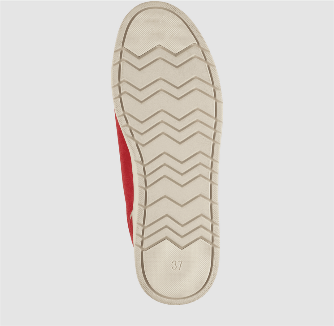 Marco Tozzi - RØDE SNEAKERS