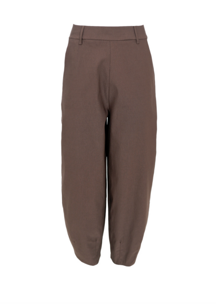 Black Colour - BCbeverly Barrel Pant - Espresso Brun