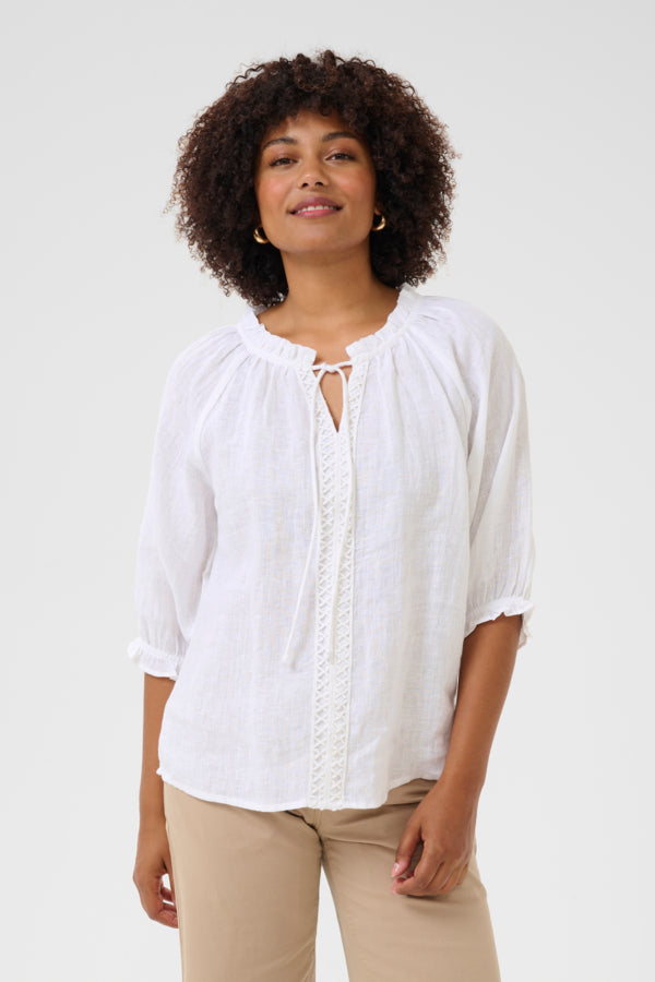 Cream - CRBellis Lace Bluse