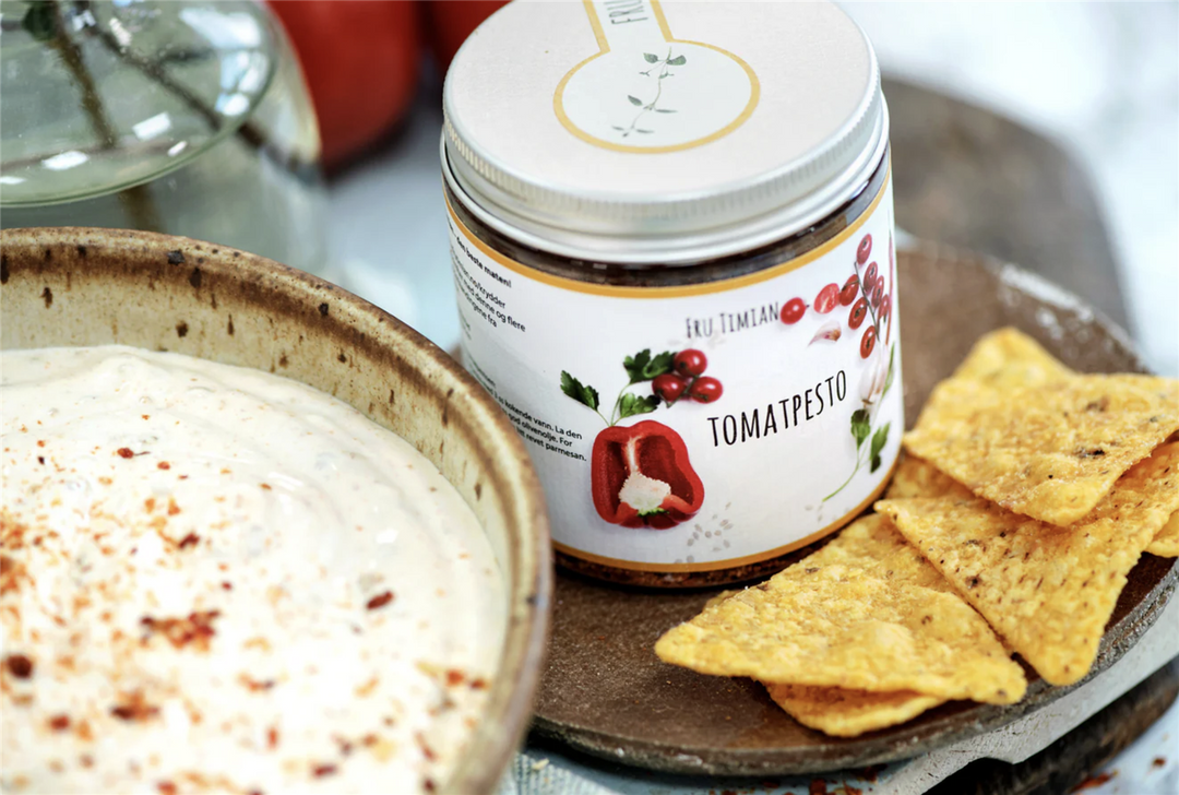 Fru Timian - Tomatpesto