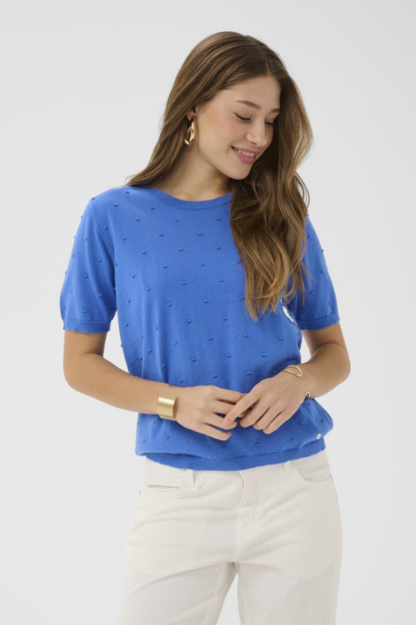 Cream - CRHanne Kortermet Strikket Genser