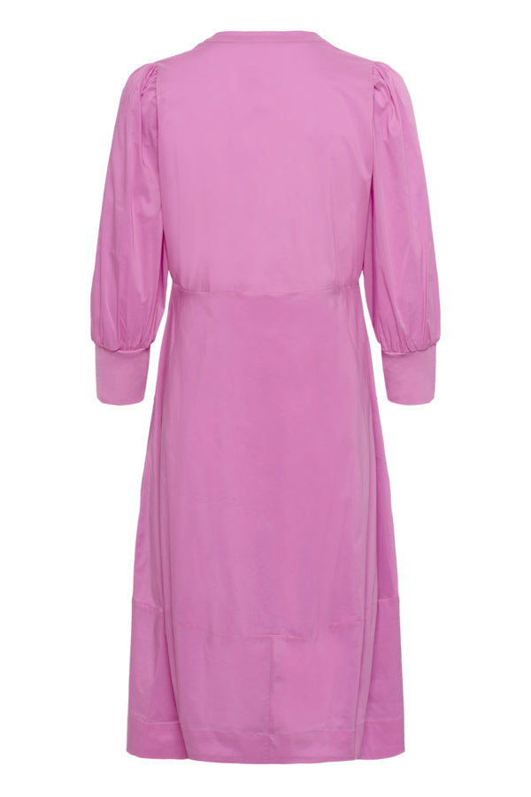 Culture - CUantoinett kjole med 3/4 lange ermer