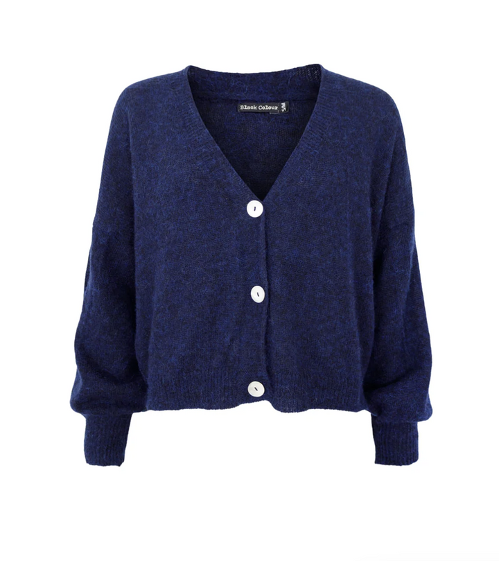 Black color - BCDELL Cardigan - Navy