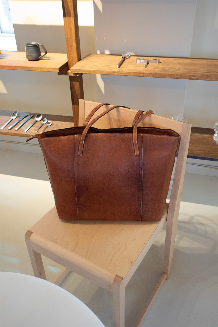 Redesigned - Malou Big Shopper Veske - Brun