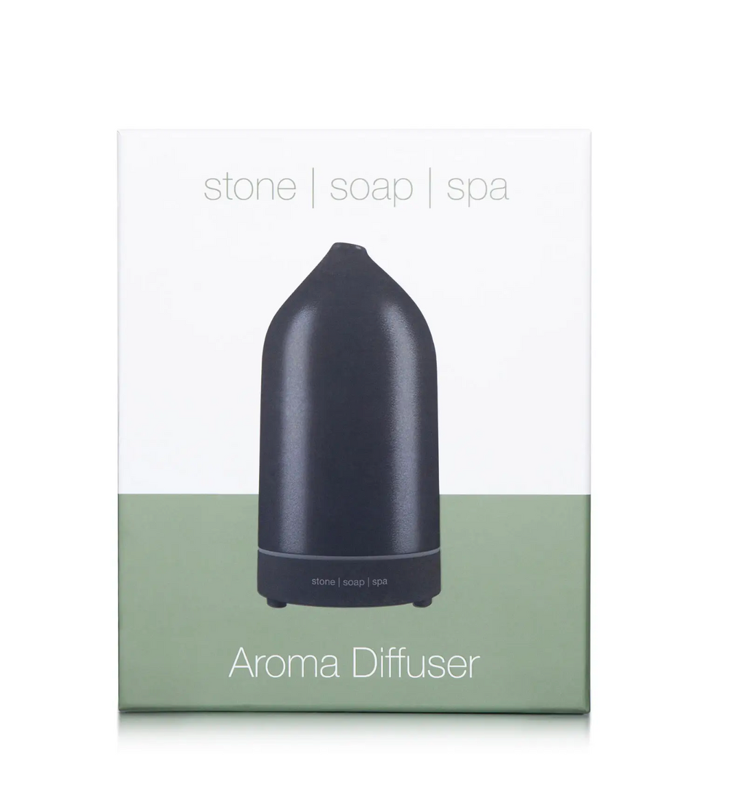 Stone Soap Spa - Aroma diffuser - Sort