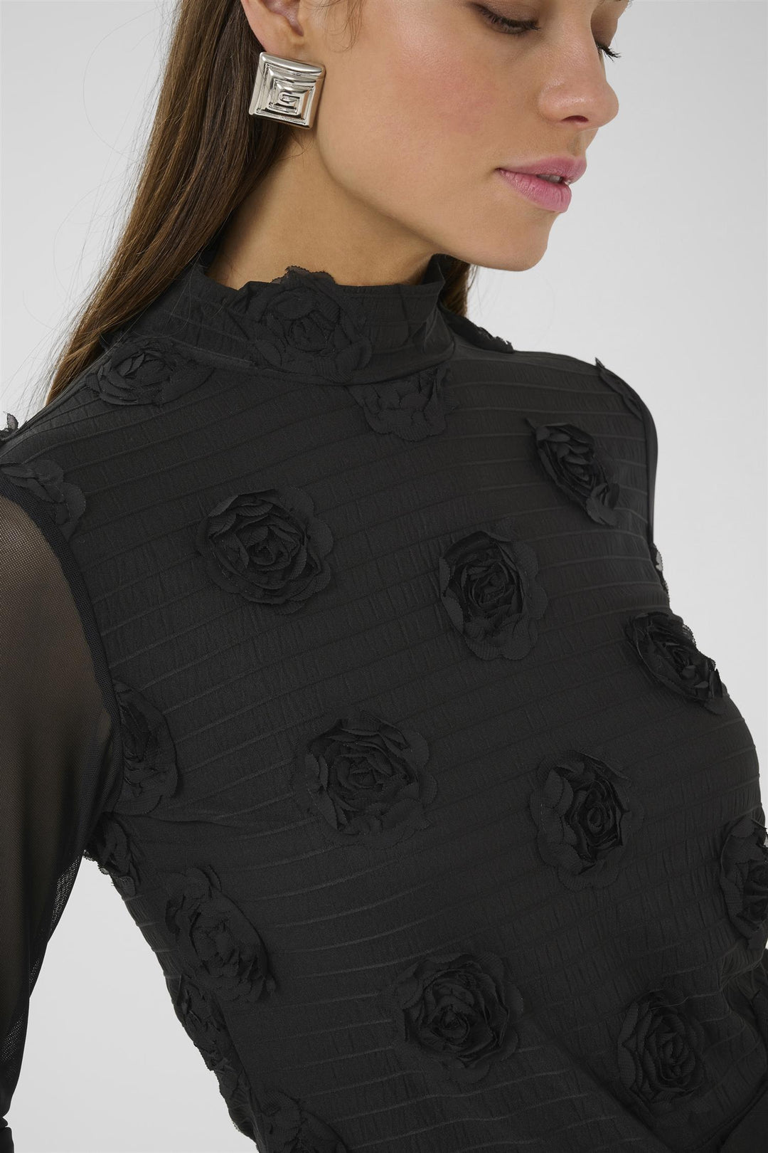 Culture - CUmascha Mesh Bluse