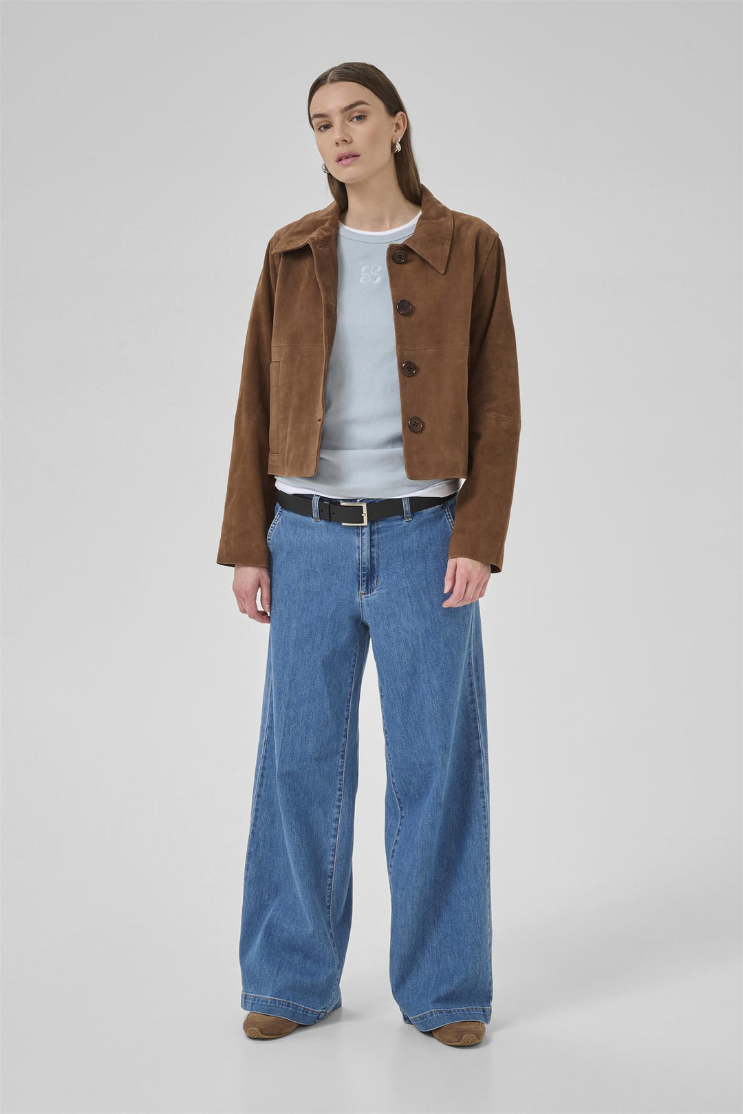 MY ESSENTIAL WARDROBE - PetraMW Semsket Skinnjakke
