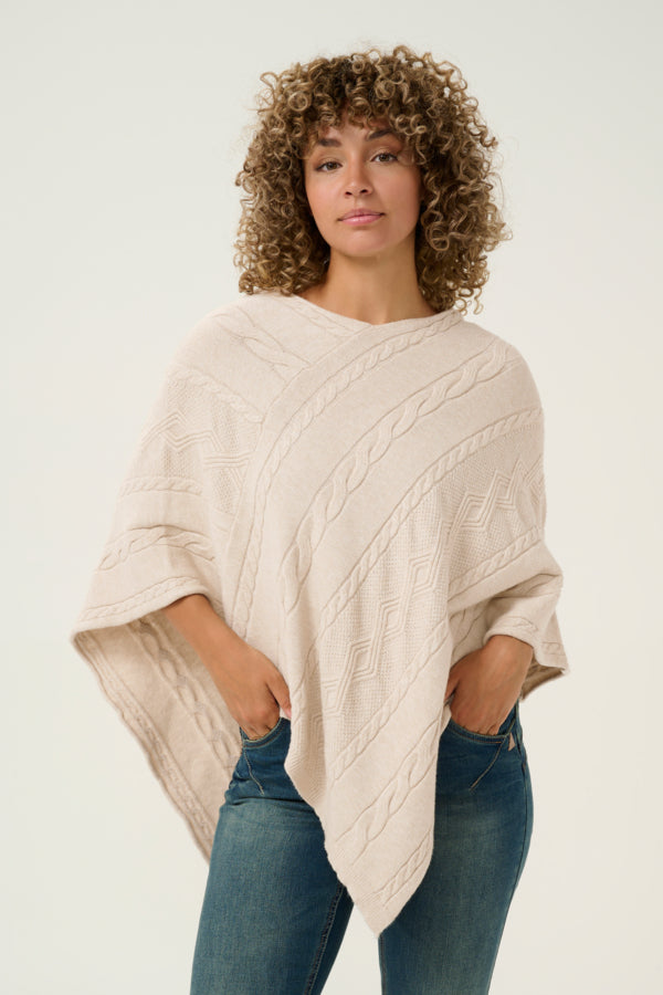 Cream - CRDela poncho