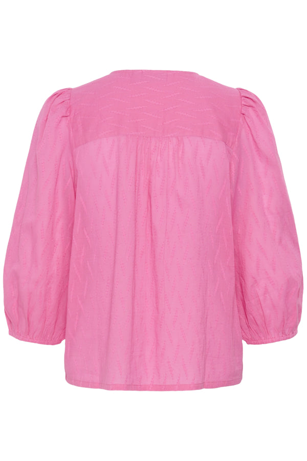 Kaffe Clothing - KAGabriela v-hals skjorte - Rosa