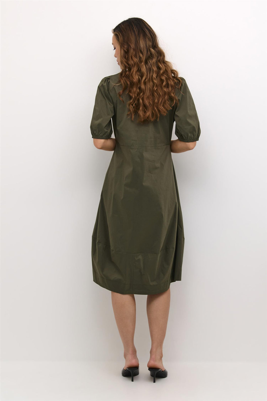 Culture - CUantoinett SS Placket Dress - Kjole