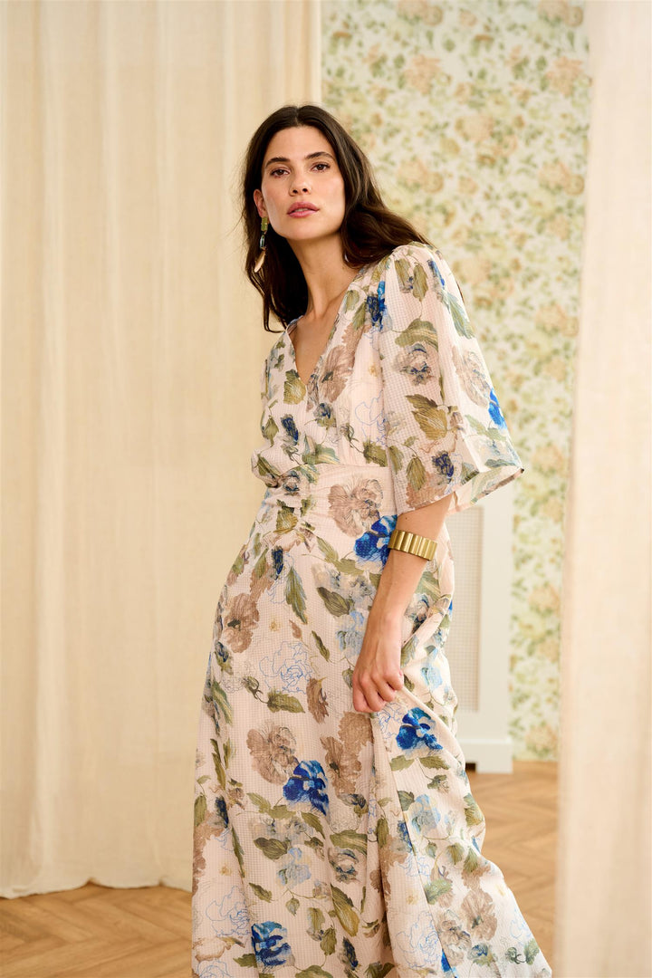 Cream - CRhailey Lang Kjole