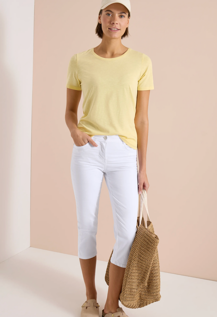 Cecil - Toronto hvit capri