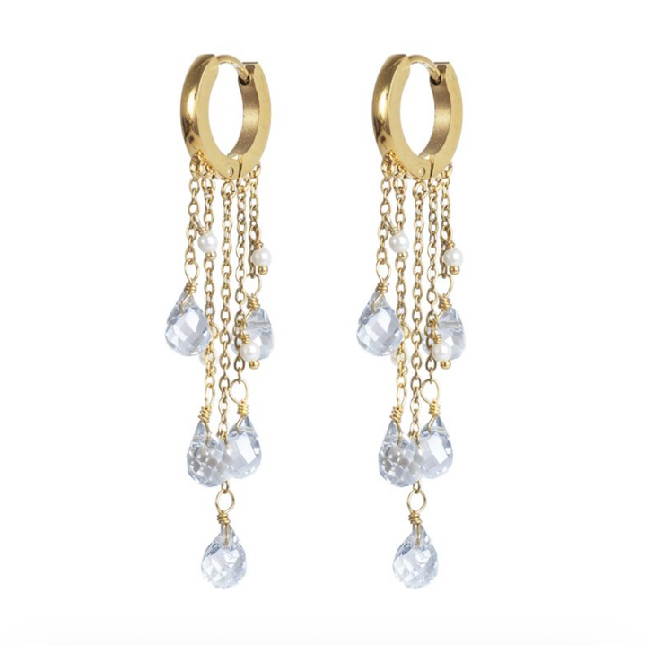 A&C - Nordic Jewellery Design - Lange øredobber, Skyfall, Tone Damli