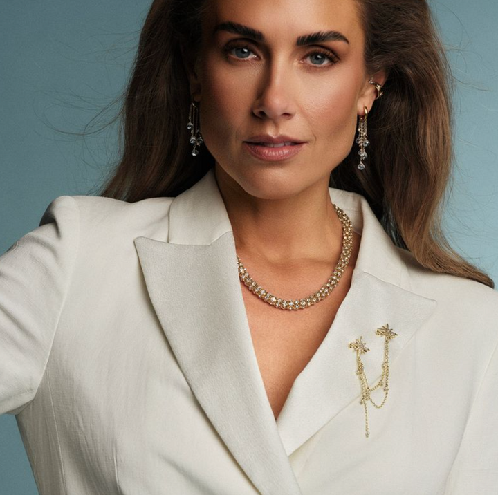 A&C - Nordic Jewellery Design - Lange øredobber, Skyfall, Tone Damli