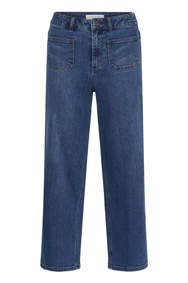 Kaffe Clothing - KAbrooke cropped HW Jeans