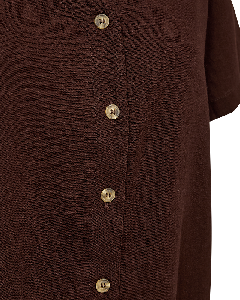 Freequent - FQLAVA - Skjorte - Brun