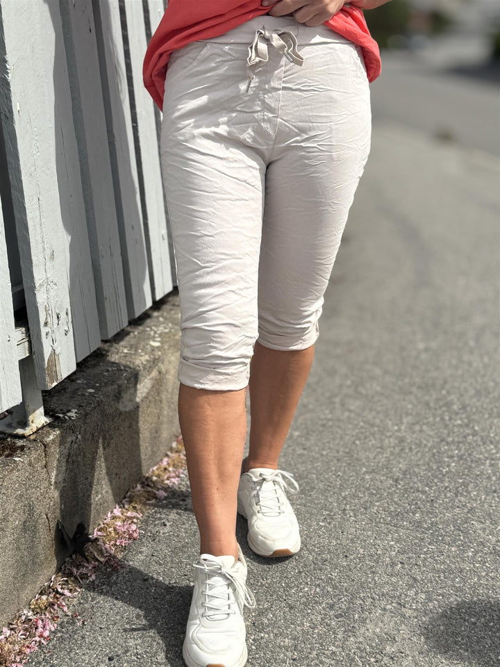 Drøbak Motehus - Jaffa capri bukse - Beige
