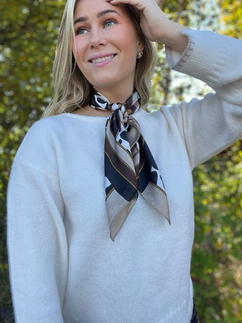 NORA Norway - Bandana Skjerf - Zebra Brown
