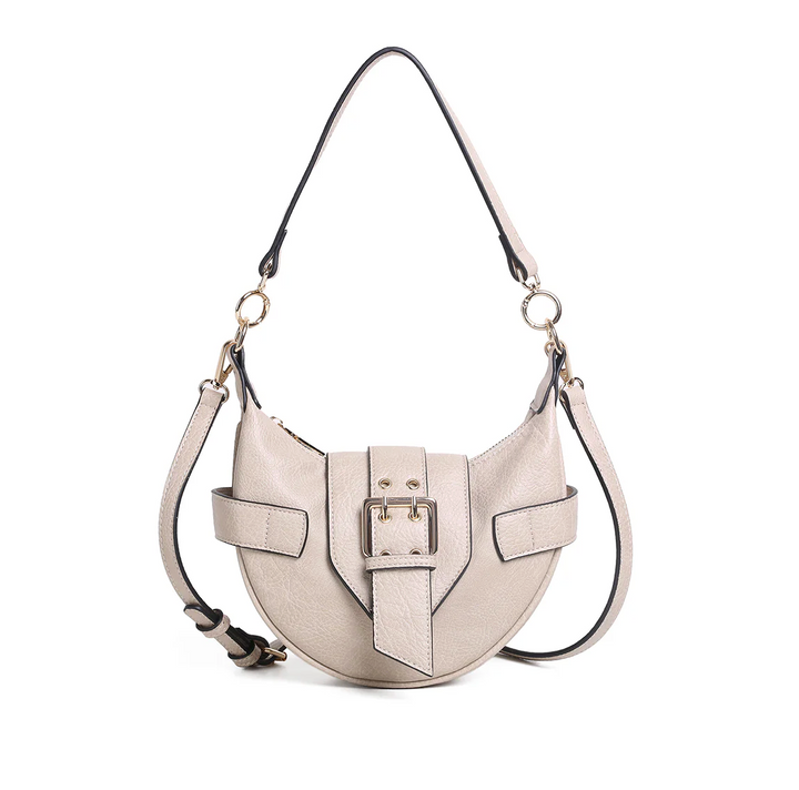 Rosenvinge - GWEN Crossbag med frontspenne - beige