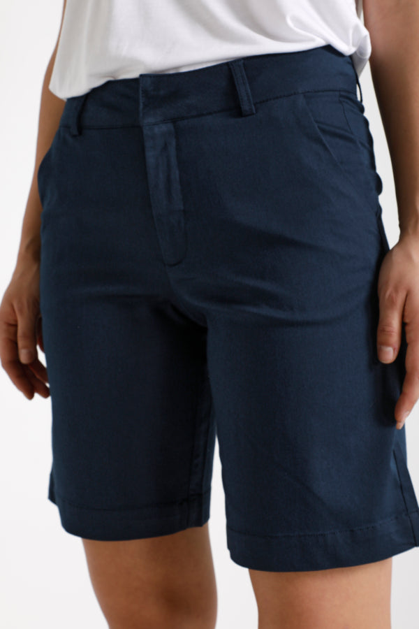 Kaffe Clothing - KAlea City Shorts - Midnight Marine