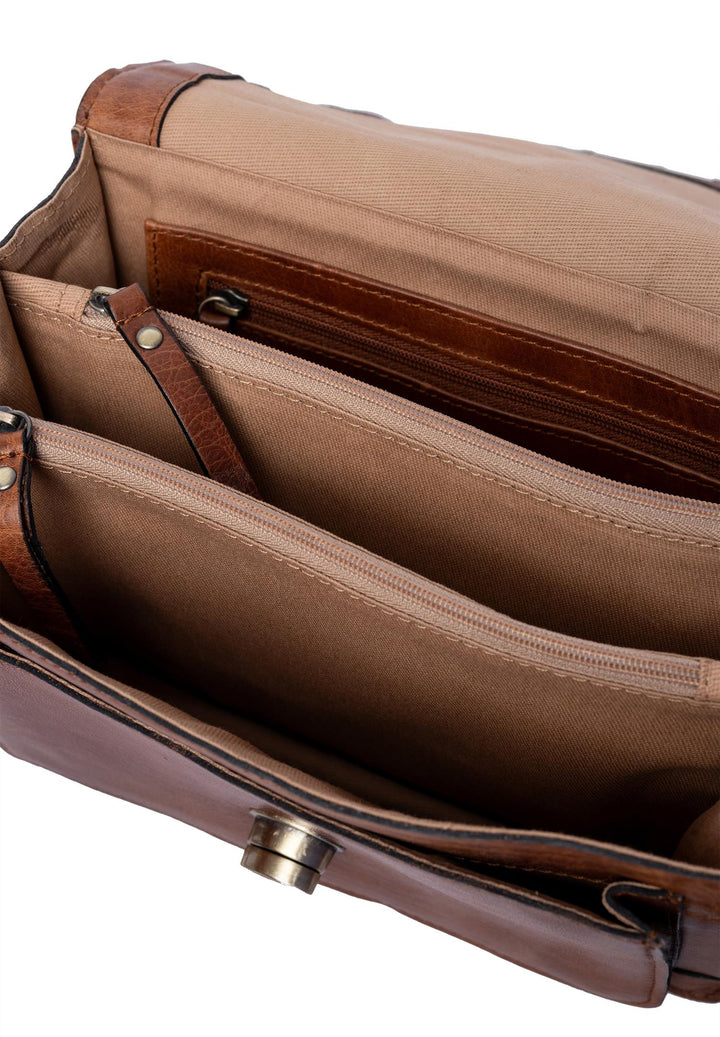 Redesigned - Alba Stor Veske - Walnut