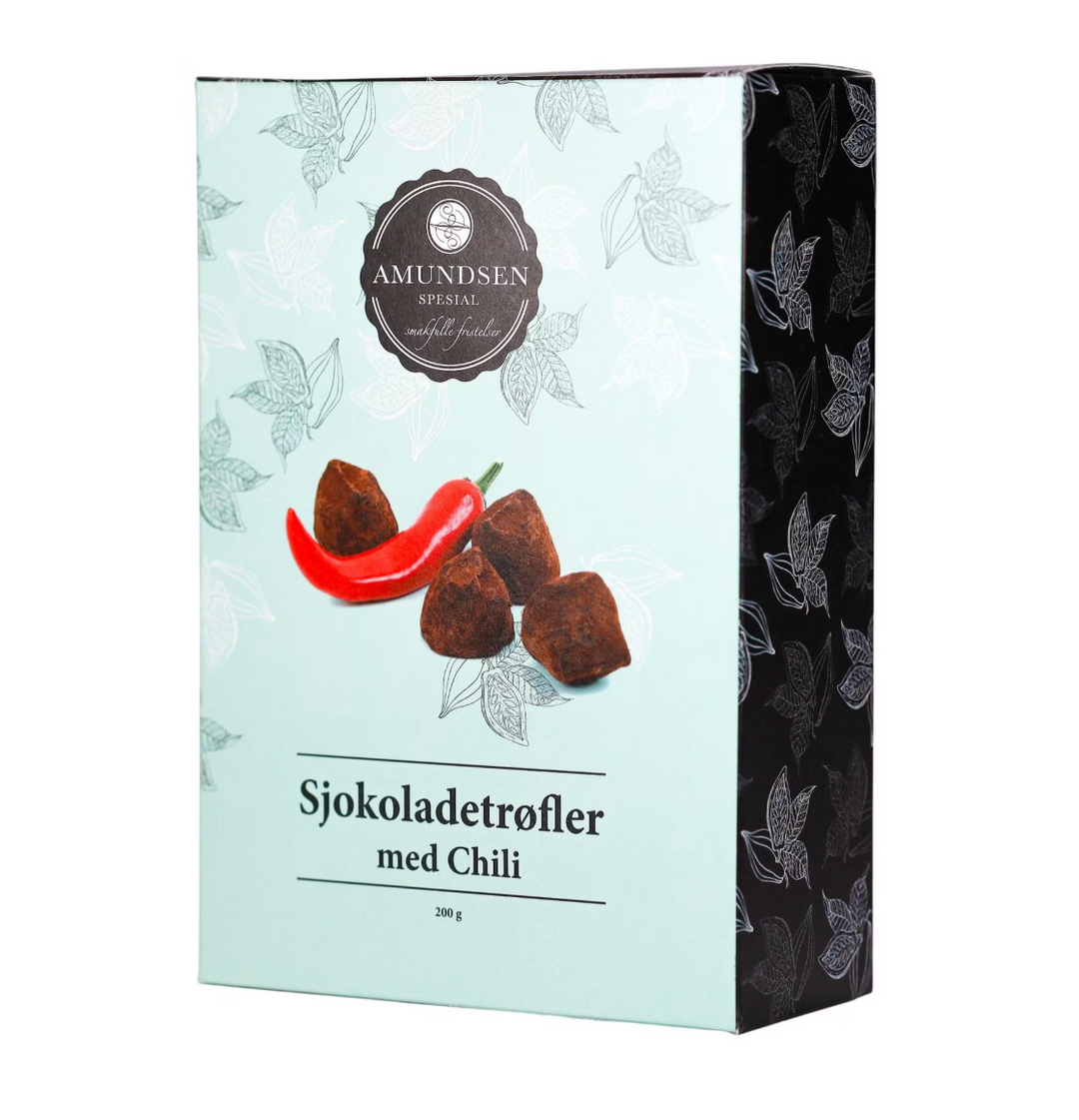 Amundsen Spesial - Sjokoladetrøfler med Chili
