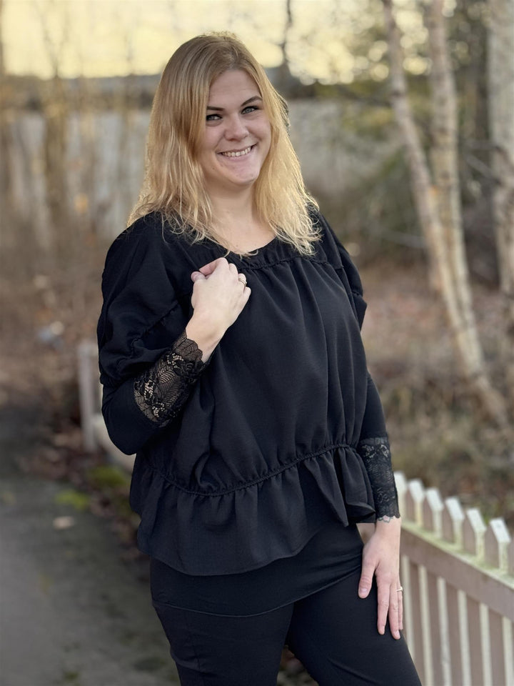 Marta Du Château - MDCsaffron Bluse - Sort