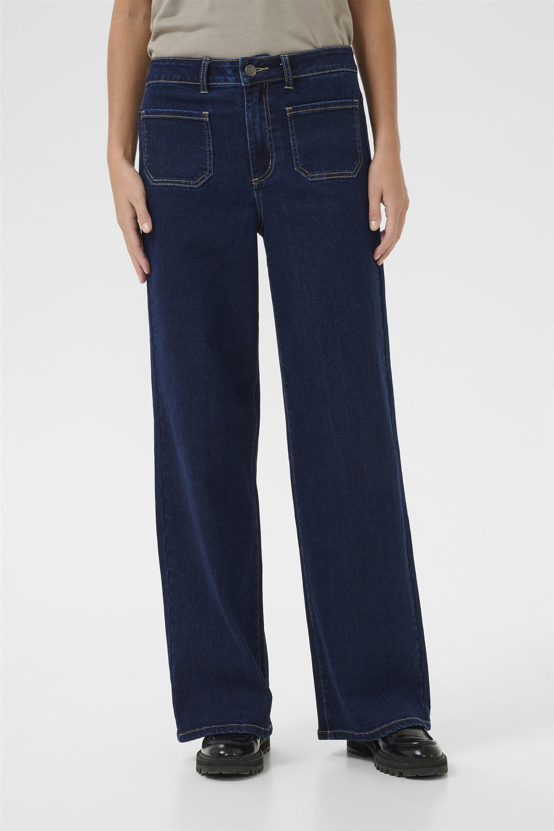 Kaffe Clothing - KAkarla Høytliv Flared Jeans