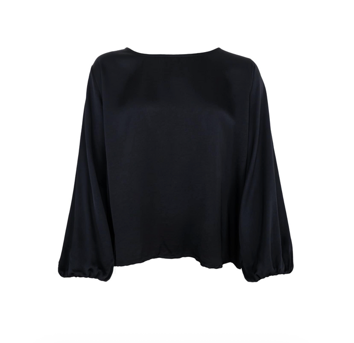 Black Colour - BCMABEL - Langarmet Bluse