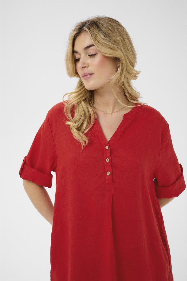 Cream - CRBellis Kort Kaftan Linkjole