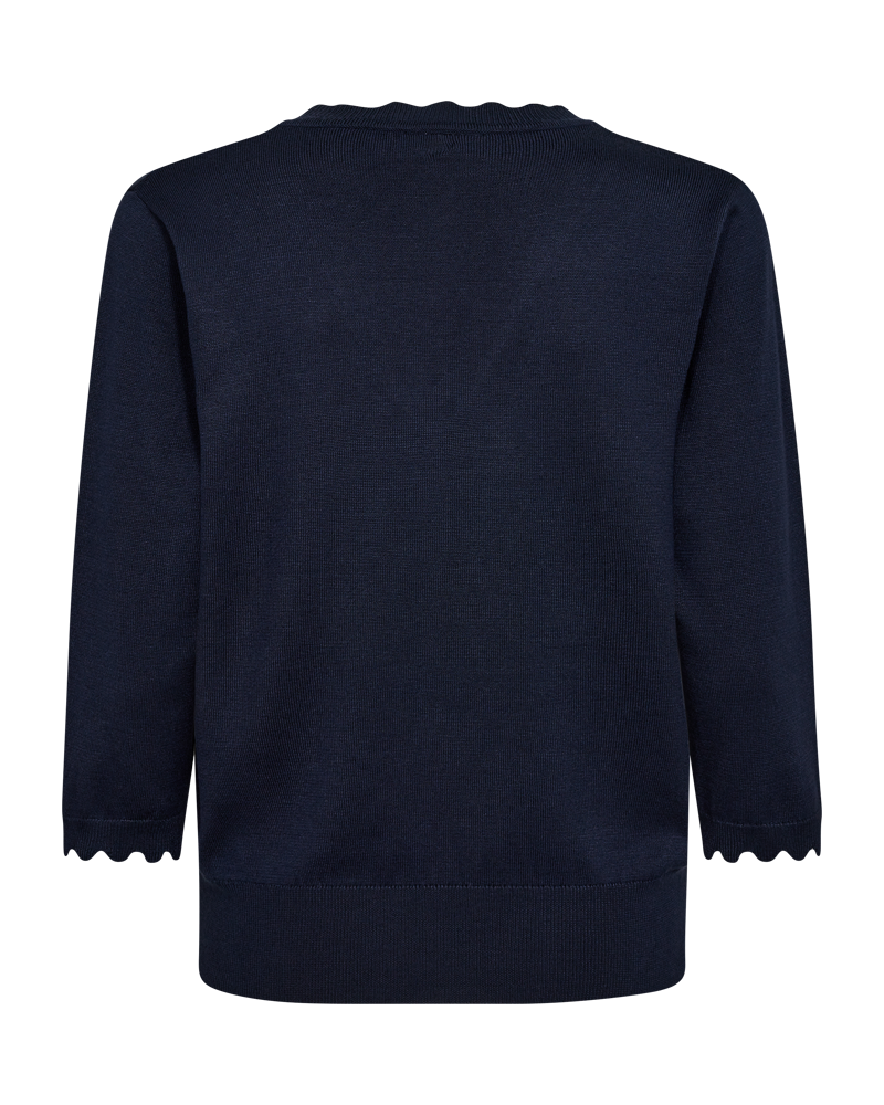 Freequent - FQKATIE - Genser - Navy Blazer