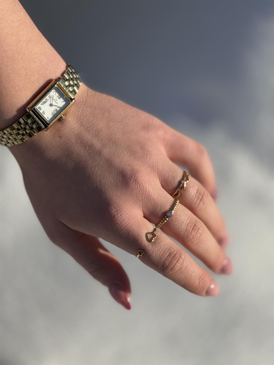 A&C - Nordic Jewellery Design - Ringer - 3 stk - hjerte