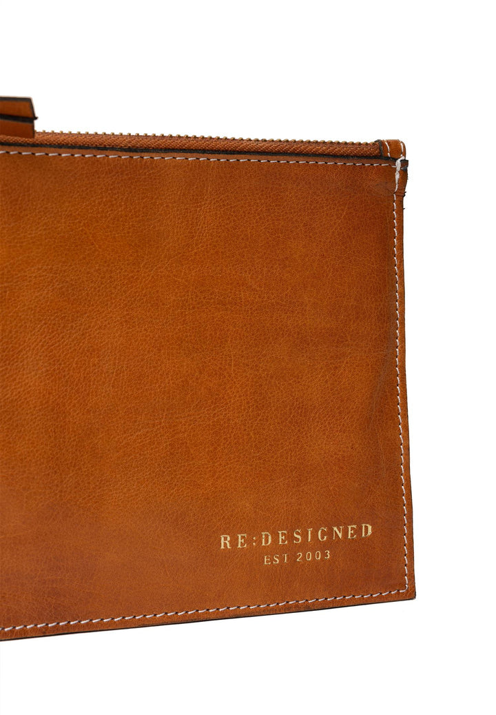 Redesigned - Faria Urban Clutch - Burned Tan