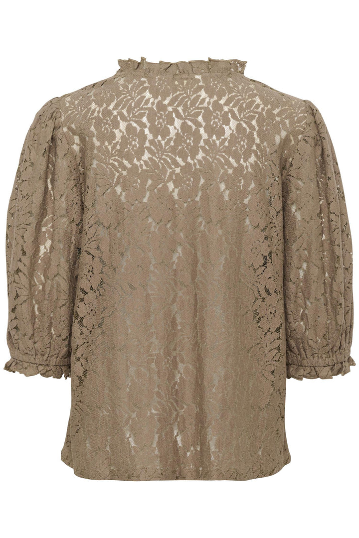 Cream - CRKaspis bluse med blonder