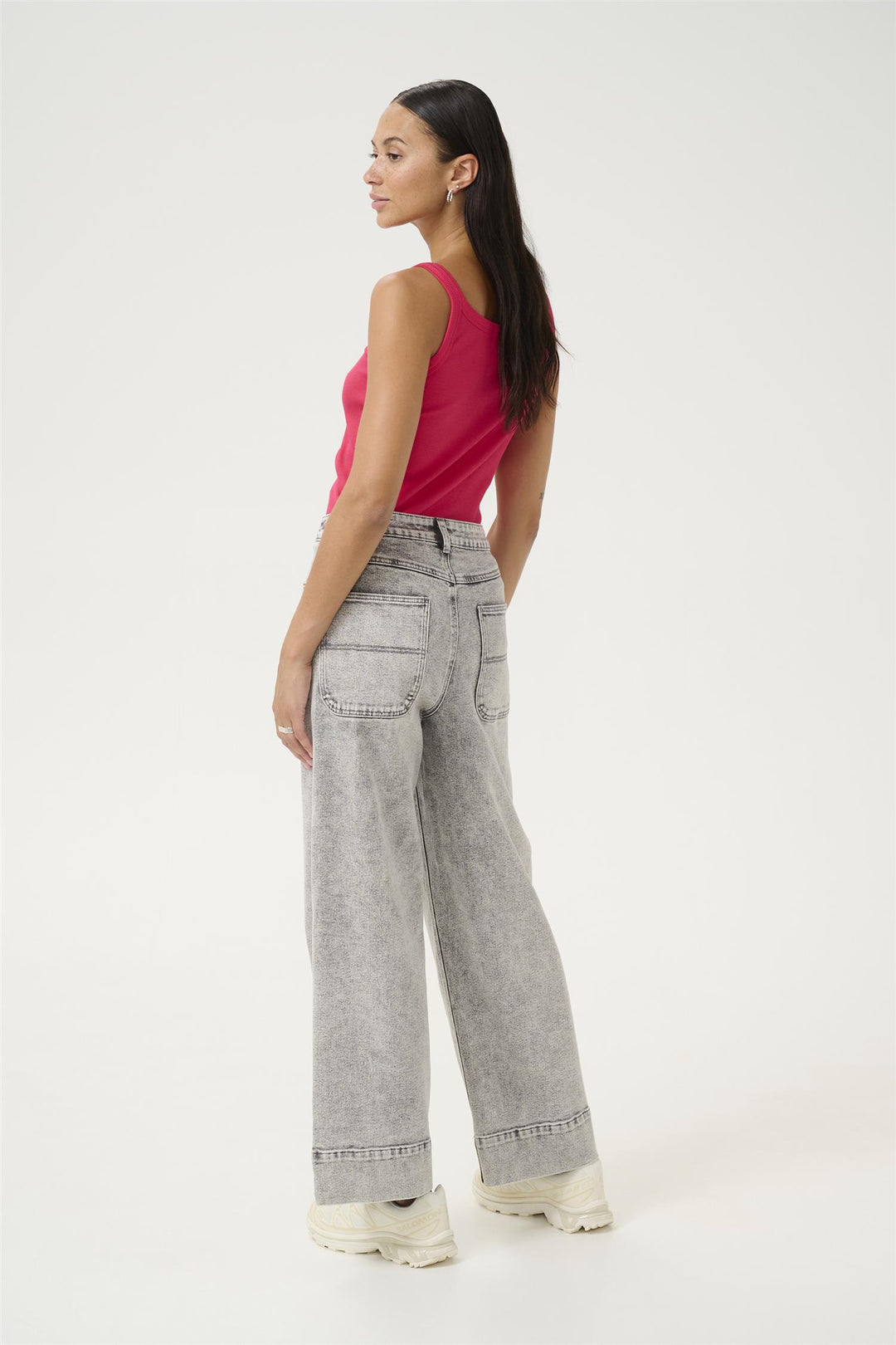 Kaffe Clothing - KAcarna tank top - Bringebær Rosa