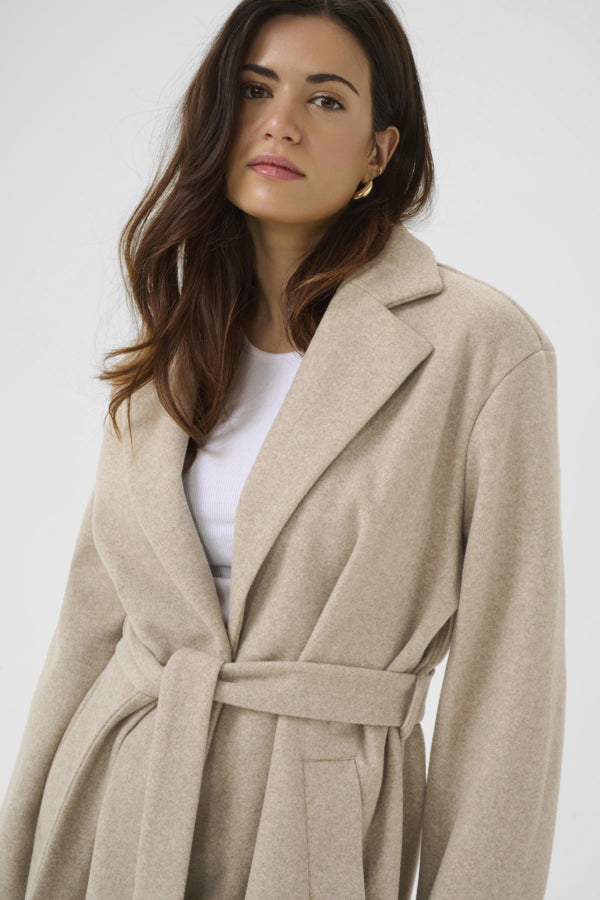 Kaffe Clothing - KASaturn jakke - Beige