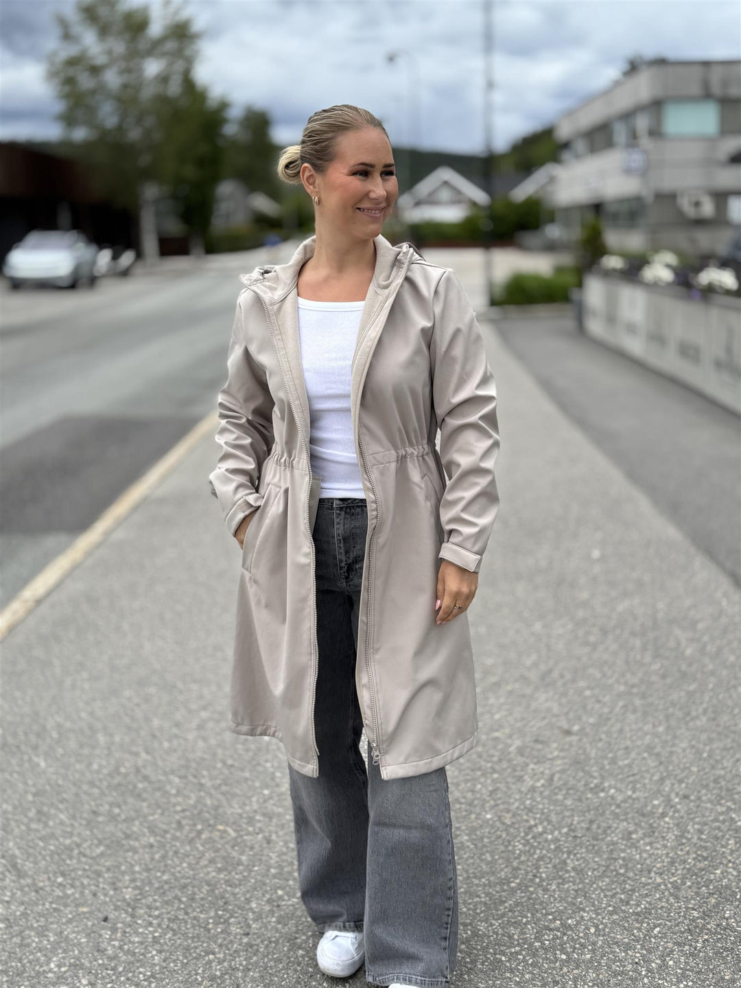 Cream - CRKasia Softshell Jakke