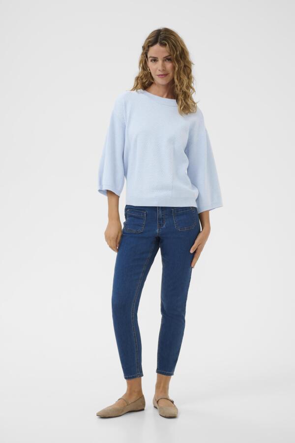 Cream - CRDELA Genser med 3/4 arm