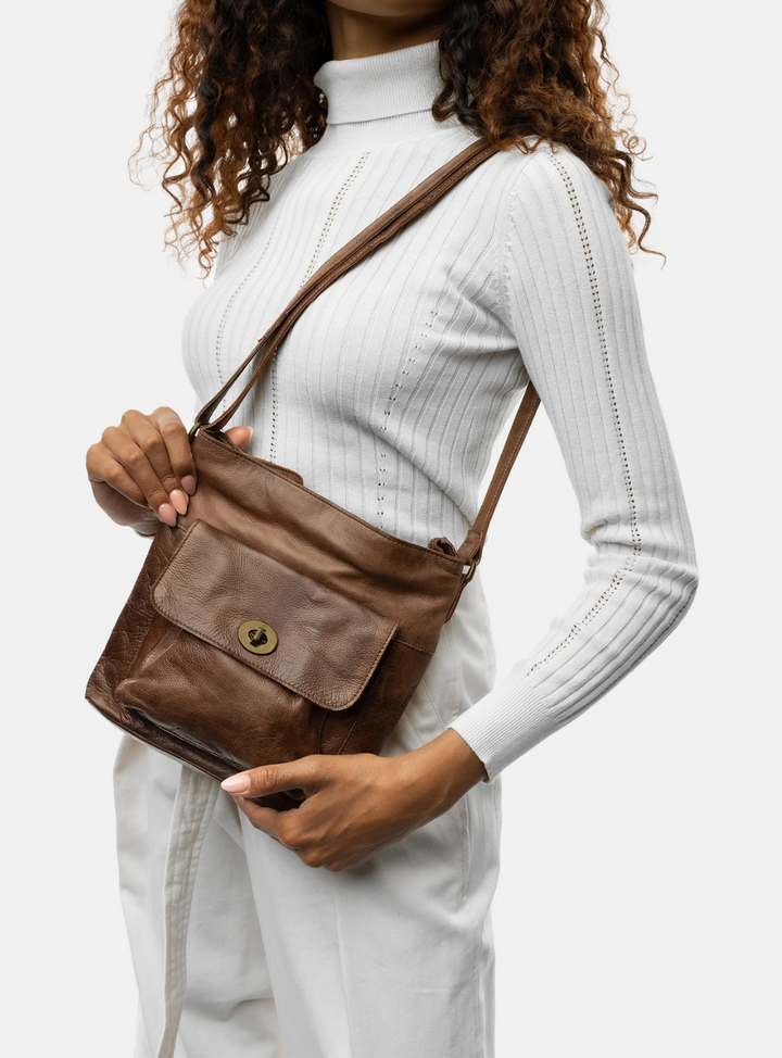 Redesigned - Kay Urban Skinnveske - Woodsmoke