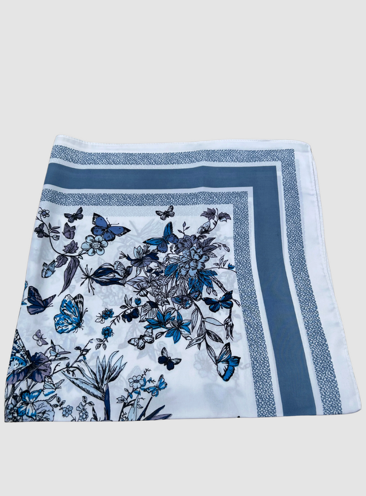 NORA Norway - Bandana skjerf - Blå sommerfugl