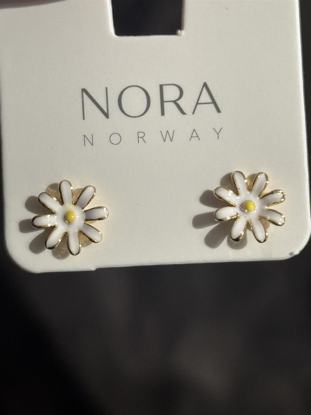 NORA Norway - D'lion Stud Ear - Blomster Øredobber