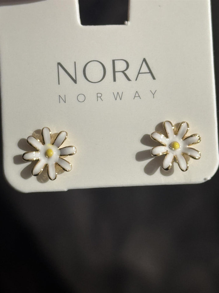 NORA Norway - D'lion Stud Ear - Blomster Øredobber