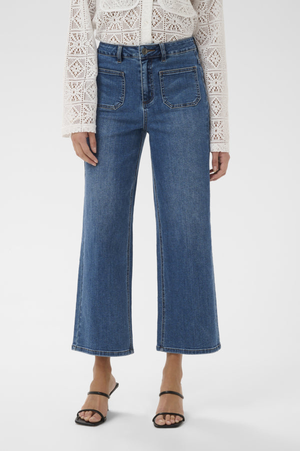 Kaffe Clothing - KAbrooke cropped HW Jeans