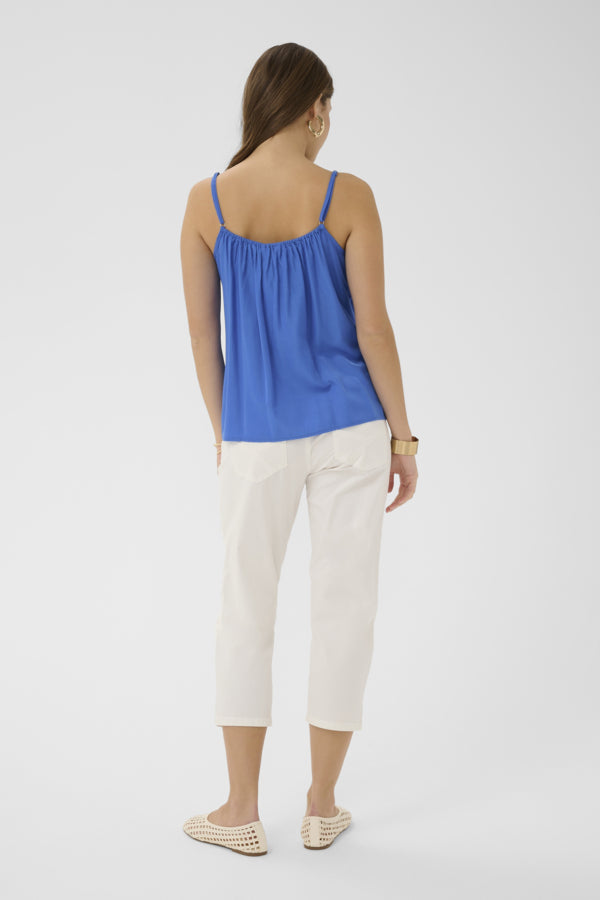 Cream - CRANNA Topp - Palace blue