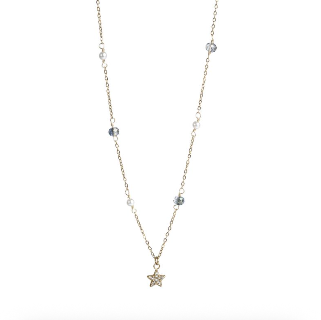 A&C - Nordic Jewellery Design - Kort kjede, Star Gazer, Tone Damli