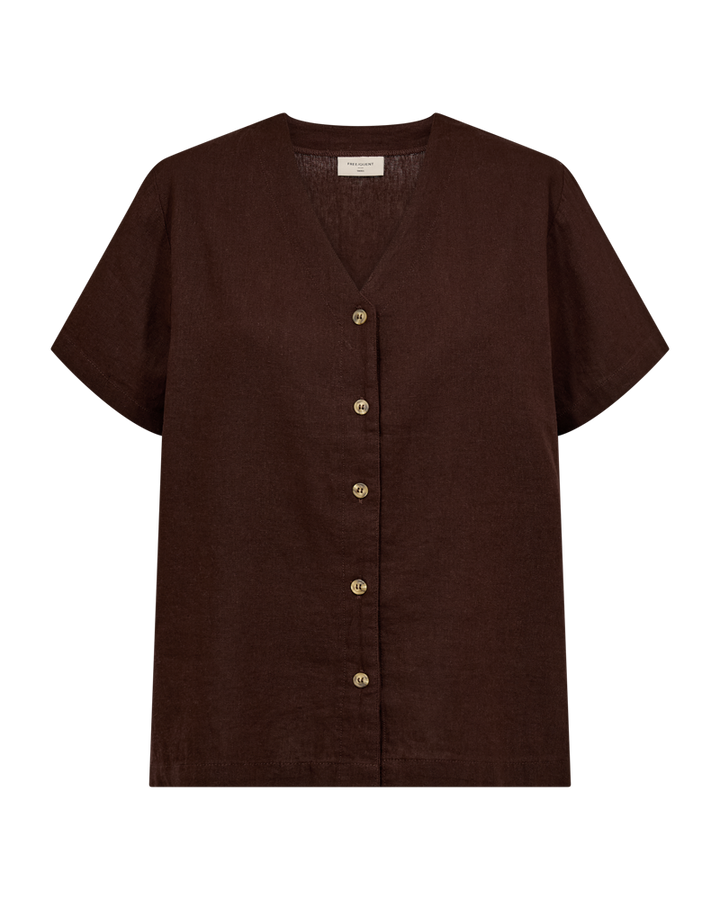 Freequent - FQLAVA - Skjorte - Brun